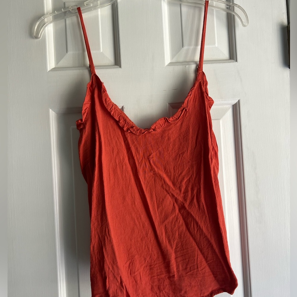 Red Spaghetti Strap Top